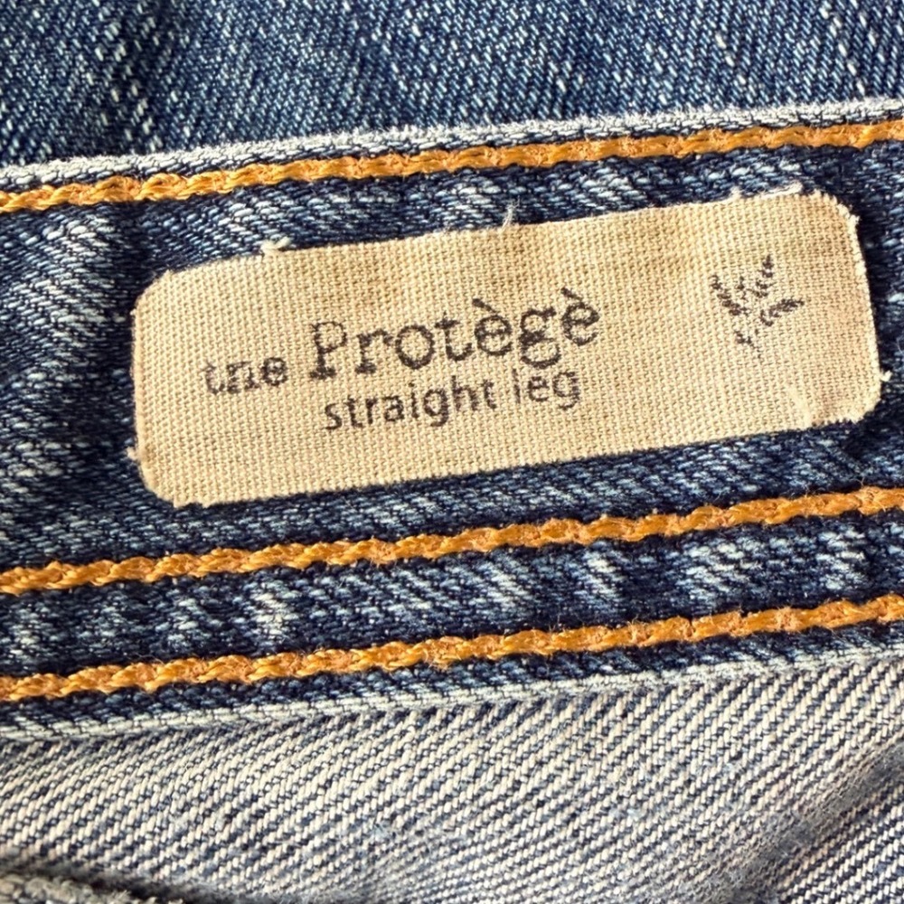 AG Adriano Goldschmied The Protege Straight Leg Mens Jeans Blue Size 34 USA Made - Picture 8 of 11